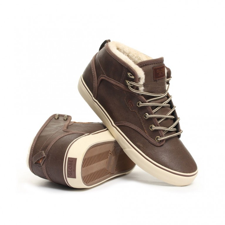 Кеды Globe Motley Mid Toffee Ash Fur